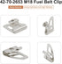 6 Pack 42-70-2653 M18 Fuel Belt Clip/Hook for Milwaukee Work Tool 2604-20, 2604-22, 2604-22CT, 2797-22...