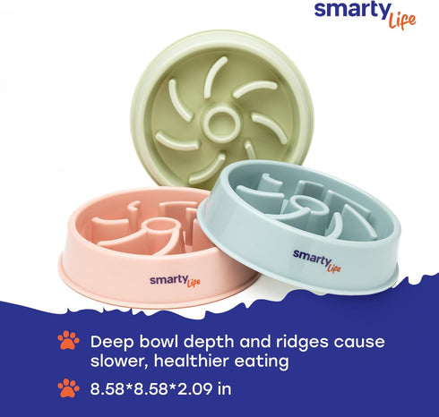Raised Pet Slow Feeding Bowl - Sunflower Design Mess-free Pet Feeding Station - Treat Puzzle Pet Activity Feeding Bowl- Health Digestion Support F...