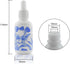 4 PCS 1 2/3oz (50ml) Blue and White Porcelain Ceramic Dropper Bottles Perfume Aromatherapy Cosmetic Container Essential Oils Sample Empty Dropper ...