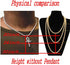 putouzip 18K Gold Iced Out Cross Pendant 316L Stainless Steel Cuban Link Chain Necklace For Men Women...