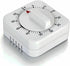 Square 60 Minute Mechanical Kitchen Timer - Visual Kitchen Cooking Timer Clock with Loud Alarm - No Batteries Required-Manual Countdown Timer for ...