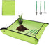 Repotting Mat for Indoor Plant Transplanting and Mess Control 29"x 29" Thickened Waterproof Potting Tray Foldable Succulent Potting Mat Portable G...