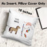 Funny Unicorn 18x18 Pillow Cover, Throw Pillow Covers, Auntie Gifts Aunt Gifts from Niece Nephew Birthday Christmas, Square Pillow Cases for Home ...
