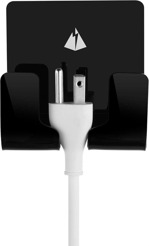 TXEsign Adhesive Wall Phone Holder Mount for Smartphones iPhone External Battery Wall Holder Mount (Black)...