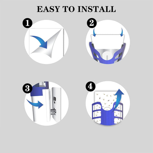 12 PCS Replacement Glue Boards for Dynatrap DT3009 DT3019 DT3039 Indoor Insect Mosquito Trap Refills Sticky Cards, Plain...