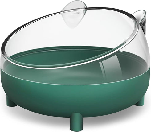 Hamster Food Bowl, Elevated Tilted Pet Feeder, Reduces Neck Strain, Suitable for Dwarf Hamsters, Gerbils, Mice, Puppies, and Other Small Animals...