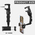 360 Degree Rotatable for Your Car Phone Holder Mount, Rotatogrip SmartPhone Holder Multifunctional Rear Rotato Grip Phone Holder Rearview Mirror P...