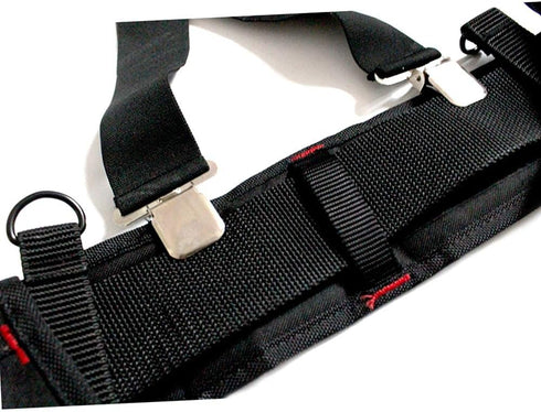 MELOTOUGH Padded Tool Belt Work Suspenders With Super Strong Clip for Carpenter's Suspension Rig construction suspenders for men...