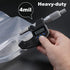 200 PCS 2" x 3" Thick 4 Mil Small Clear Zip Poly Lock Plastic Bags Seal Reclosable Zip Bag Heavy-Duty Jewelry Earrings Necklace Ring Coin Beads Pi...