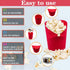 The Original Microwave Popcorn Popper, Silicone Popcorn Maker Collapsible Bowl BPA -Free, Hot Air Popcorn Maker, No Oil Required (Red, 1)...