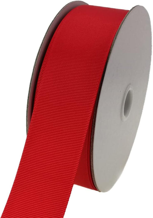 Jesep One Roll 50 Yards Soild Grosgrain Ribbon Boutique Gift Wrapping Package Ribbon, DIY Crafts Bow Hair Headband Accessories Assorted Ribbon#235...