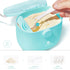 Termichy Baby Formula Dispenser, Portable Milk Powder Dispenser Container with Carry Handle and Scoop for Travel Outdoor Activities with Baby Infa...