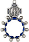 Blue Miraculous Rosary Ring (94-21)...
