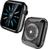 GEAK 3 Pack Compatible with Apple Watch Screen Protector Case 42mm, Full Protective Case HD Ultra-Thin Cover Compatible with iWatch Series 3/2/1 B...