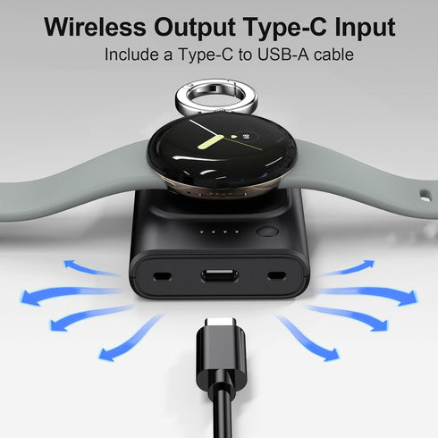 for Pixel Watch Charger, Portable Pixel Watch Charger for Google Pixel Watch, 1800mAh Google Watch Charger Portable Google Pixel Watch Charger Wir...