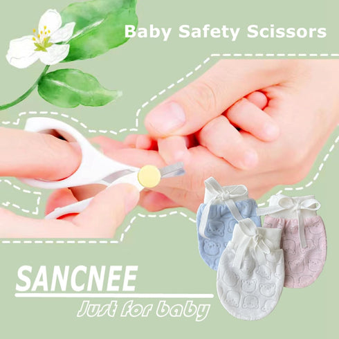 4Pairs Baby Mittens Newborn Set - No-Scratch, Breathable Baby Gloves for Boys Girls (0-6 Months)...