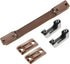 uxcell Luggage Handle, 220mm Long Strap Grip Replacement for Suitcase Case Brown 2Pcs...