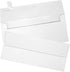 LUXPaper #9 Slimline Invitation Envelopes | Peel & Press | 3 7/8" x 8 7/8" | Bright White | 80lb. Text | 50 Qty...