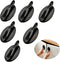 6 Pcs Self-Stick Instant Cabinet Drawer Kitchen Sliding Door Handle Helper Auxiliary Door Window Stick Push Pull Knobs Convenient Opening No Drill...