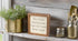 Primitives by Kathy 100692 Inset Wood Box Sign, 6 x 6 x 1.75-Inches, Four Legs...