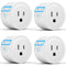 Smart Plug, Works with Alexa Only, Simple Setup with One Voice Command, Voice Control, Remote Control, Timer & Schedule & Group Controller, Blueto...