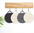 Cotton Thread Pot Trivet, Braided Cup Coaster for Kitchen, Multi-use for Hot Pan, Dish and Bowl, with Stylish Hanging Loop Set of 3 Diameter 7 Inc...
