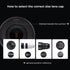K&F Concept 37mm 9-in-1 Center Pinch Lens Cap + Anti-Loss Keeper Leash + Microfiber Cleaning Cloth Kit Compatible with Nikon, Canon, Sony, Fujifil...