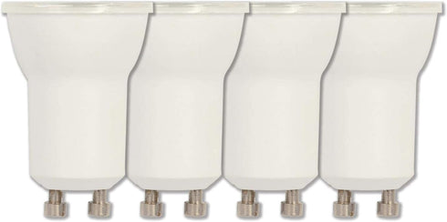 Westinghouse 3515320 25-Watt Equivalent MR11 Flood Dimmable Bright White LED Light Bulb with GU10 Base, 4 Count (Pack of 1)...