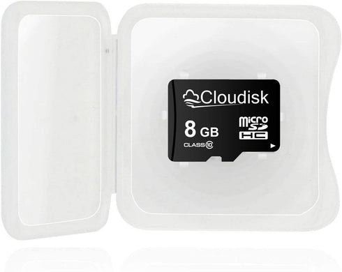 Pack of 5 Micro SD Card 8GB Flash Memory Card Micro SDHC C10 A1 U1 with SD Adapter, Card Reader (8 GB)...