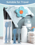 Baby Diaper Cream Spatula, Silicone Baby Diaper Rash Cream Applicator, Soft Butt Paste Spatula Brush with Suction Base for Newborn Essentials, 4-P...