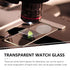 10 Pcs Watch Glass Thick Flat Clear Glass Chemistry Lab Equipment Cover Lids for Beakers& Flasks Watch Crystal Replacement Transparent Petri Cultu...