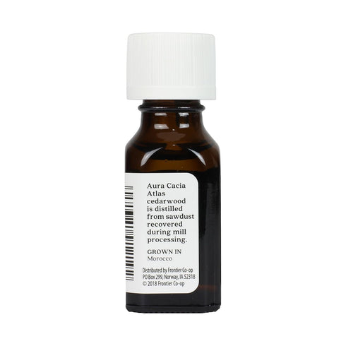 Aura Cacia Atlas Cedarwood Essential Oil, 0.5 Fluid Ounce, Packaging May Vary...