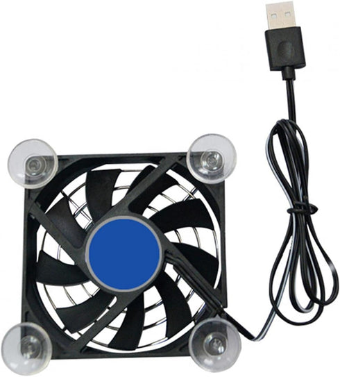 Portable Cell Phone Cooler, Stickable USB Cooling Pad for Cellphone, Compact Fan Holder Phone Cooler, Universal Cooling Fan for Mobile Phone Table...