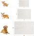 BENRON Medium Dog Blanket for Couch Bed Crate, Cozy Reversible Fleece Dog Blanket, Washable Fluffy Throw Blankets 30x40 Inches Cream White...