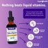LIQUIDHEALTH USDA Organic Elderberry Liquid Drops for Kids and Adults - Liquid Vitamin Supplement, Immune Support Syrup, Antioxidant, Vegan, Non-G...