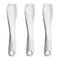 Sibba 3 PCS Facial Spatula Massage Eye Roller Dark Circles Skincare Tool Face Cream Lotion Makeup Stainless Steel Applicator Wand Neck Lines Beaut...