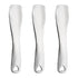 Sibba 3 PCS Facial Spatula Massage Eye Roller Dark Circles Skincare Tool Face Cream Lotion Makeup Stainless Steel Applicator Wand Neck Lines Beaut...