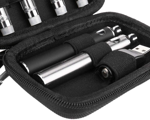 FboxBK Hard Carrying Case(Case Only) for Battery Tank Holder Case Hard Accessories Carrying Pouch Cover Bag for 510 Battery Charger Mini Universal...