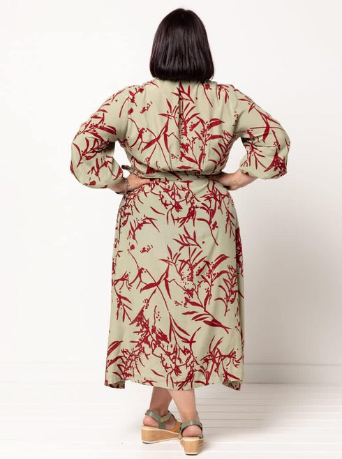 Style Arc Sewing Pattern - Millicent Wrap Dress (Sizes 10-22)...