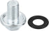 X AUTOHAUX 4 Pcs M12x1.75 Steel Engine Oil Drain Plug Screw for Chevrolet Silverado 1500 2500 3500 HD Malibu S10 Monte Carlo Silver Tone...