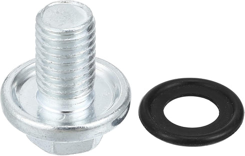 X AUTOHAUX M12x1.75 Steel Engine Oil Drain Plug Screw for Chevrolet Silverado 1500 2500 3500 HD Malibu S10 Monte Carlo Silver Tone...