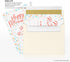 LUXPaper A2 Foil Lined Invitation Envelopes | Peel & Press | 4 3/8" x 5 3/4" | White w/Gold LUX Lining | 70lb. Text | 50 Qty...