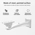 Mini Projector Wall Mount/Projector Hanger/CCTV Security Camera Housing Mounting Bracket(White) - for CCTV/Camera/Projector/Webcam...
