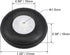 uxcell Tire and Wheel Sets for RC Airplane,PU Sponge Tire with Plastic Hub,1.25" 2pcs...