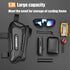Bike Phone Holder Bike Frame Bag Bike Phone Holder Bag Touchscreen Bike Bag Phone Mount Bag Bike Cell Phone Bag for Men Compatible Phone Under 7.2...