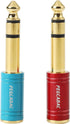 2 PCS 1/4'' Male to 1/8'' Female Stereo Headphone Adapter Connect Cable, 1/4'' to 1/8'' Adapter 6.35mm Male to3.5mm Jack Stereo Female Adapter Con...