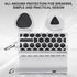 Protective Cover Carrying Silicone Case Compatible with Sonos Roam 2 / Sonos Roam Wireless Portable Bluetooth Speaker (White)...