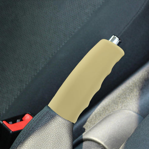 Car Handbrake Cover, Silicone Anti-Slip Hand Brake Sleeve, Wave Shaped Decorative Protector for Car Brake Lever, Comfortable Handbrake Grip Cover ...