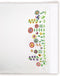 Tobin Stamped Pillowcases, Floral Whimsy, 20" x 30" Embroidery Kit, white with multicolor...