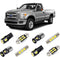 White Interior LED Lights Kit for 1999-2016 Ford F250 F350 F450 F550 F-Series Super Duty Trucks Super Bright 6000K Interior LED Bulbs Package + Ca...